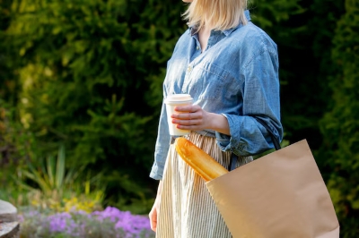 Getting a baguette on a Sunday morning